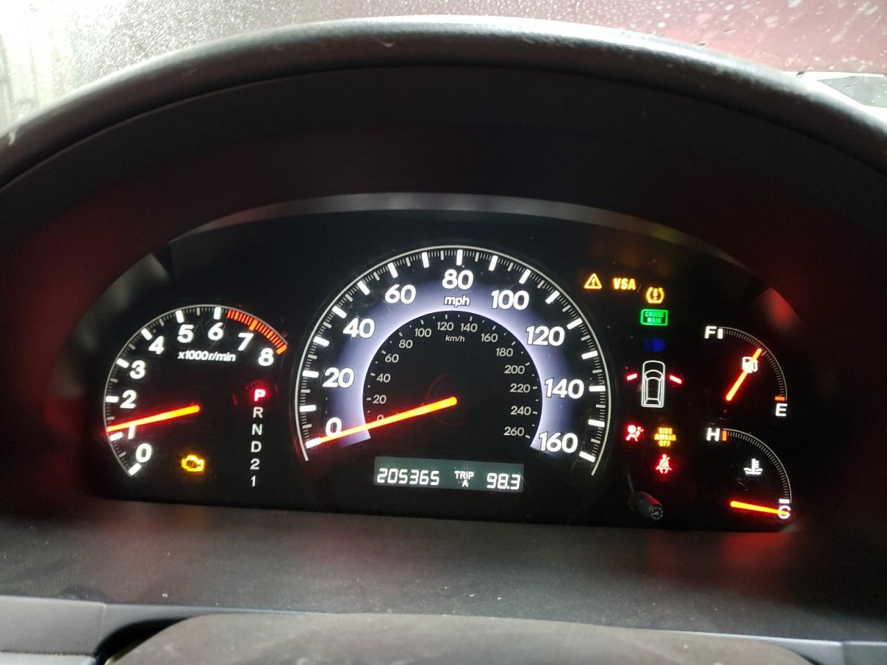 5FNRL38719B008253 2009 Honda Odyssey Exl