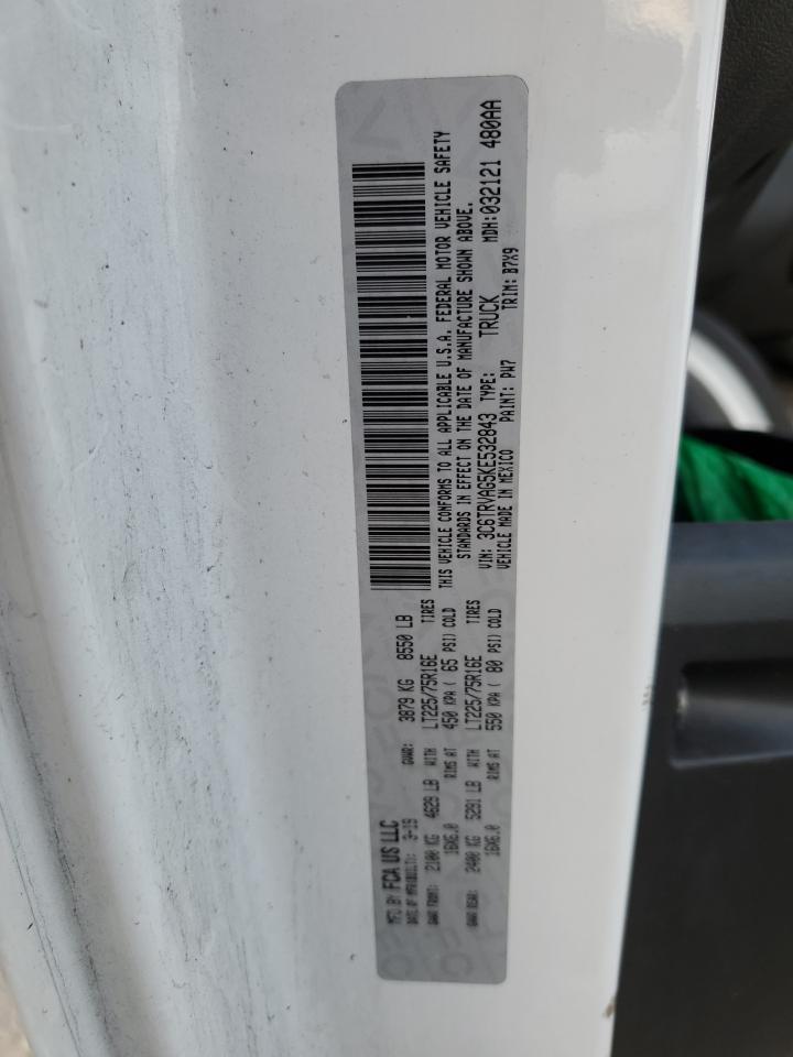 3C6TRVAG5KE532843 2019 Ram Promaster 1500 1500 Standard