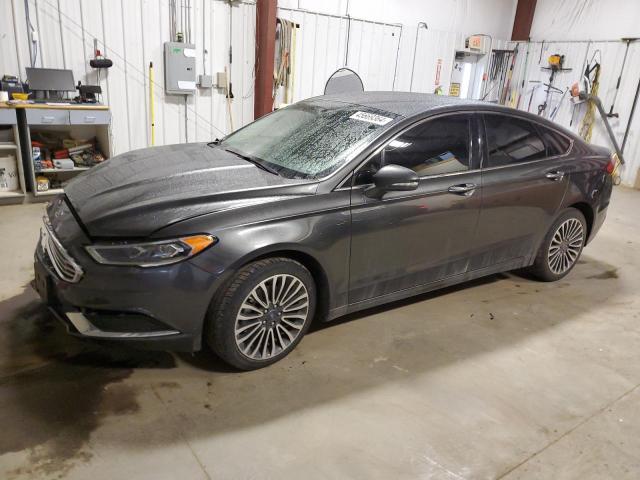 Lot #2390201019 2018 FORD FUSION SE salvage car