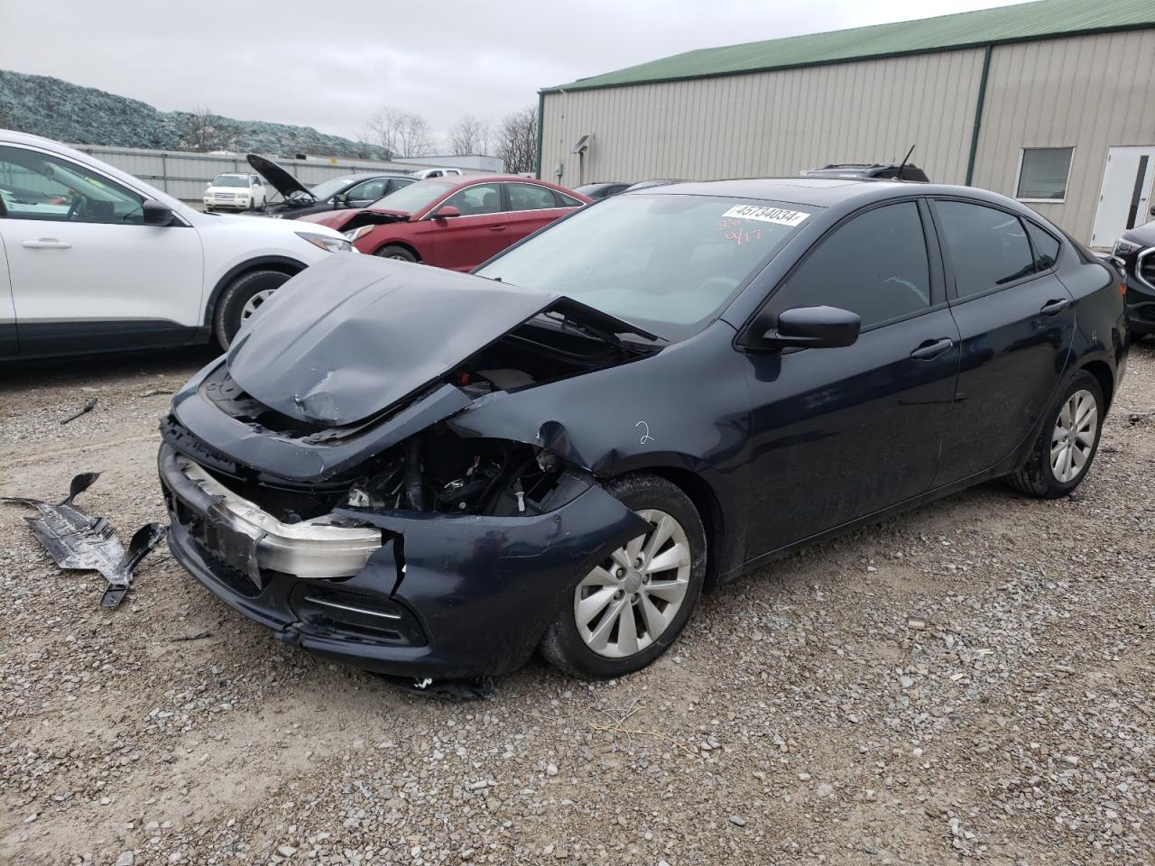 2014 Dodge Dart Sxt vin: 1C3CDFBB4ED682677