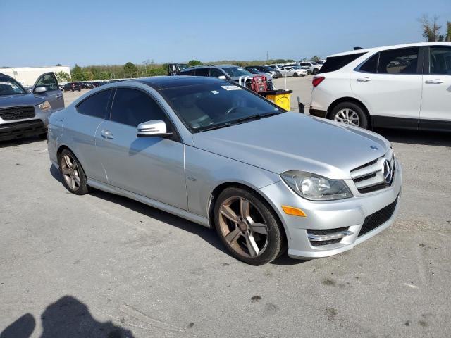  MERCEDES-BENZ C-CLASS 2012 Сріблястий