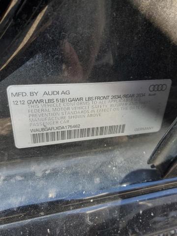  AUDI S4/RS4 2013 Чорний