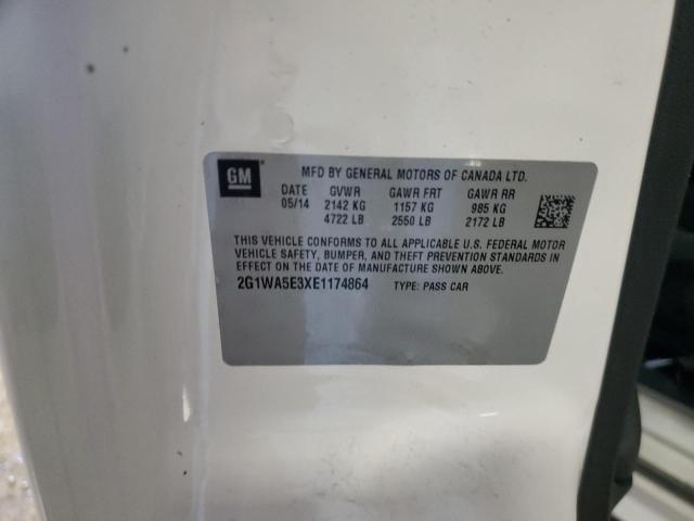 2014 Chevrolet Impala Limited Ls VIN: 2G1WA5E3XE1174864 Lot: 47545254