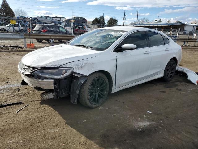 Lot #2496778092 2015 CHRYSLER 200 C salvage car