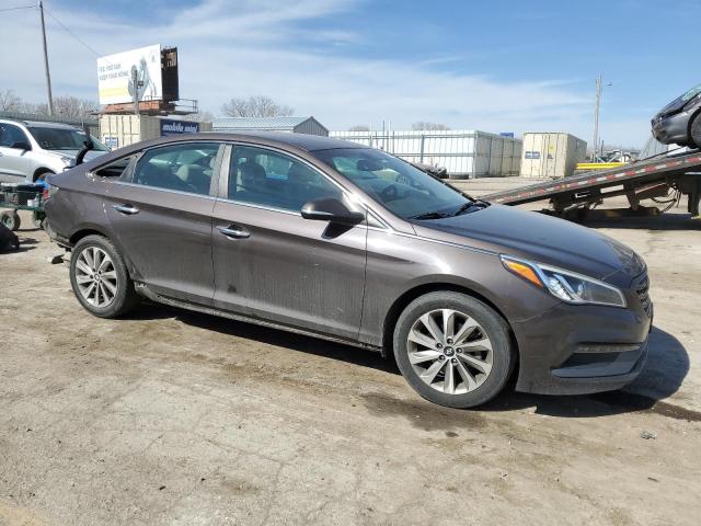 Vin: 5npe34af9fh256608, lot: 45819564, hyundai sonata sport 20154