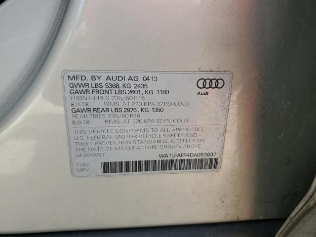 VIN WA1LFAFP4DA093637 2013 Audi Q5, Premium Plus no.13