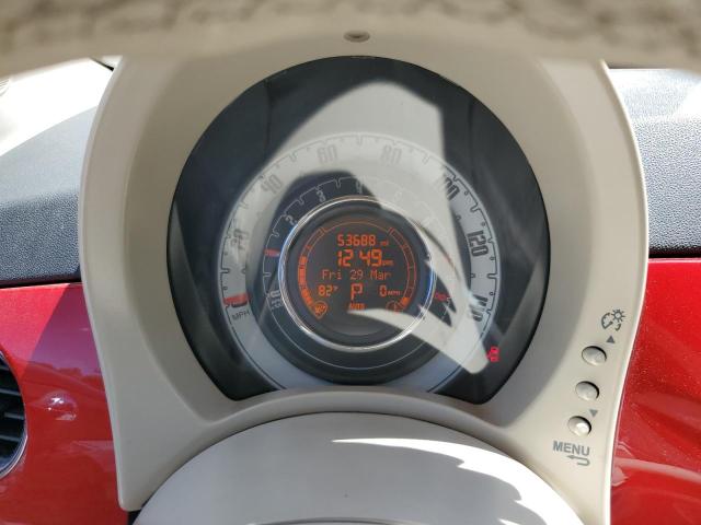  FIAT 500 2015 Червоний