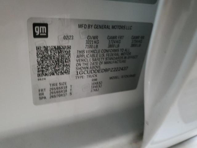 2023 CHEVROLET K1500 - 1GCUDDED9PZ222437