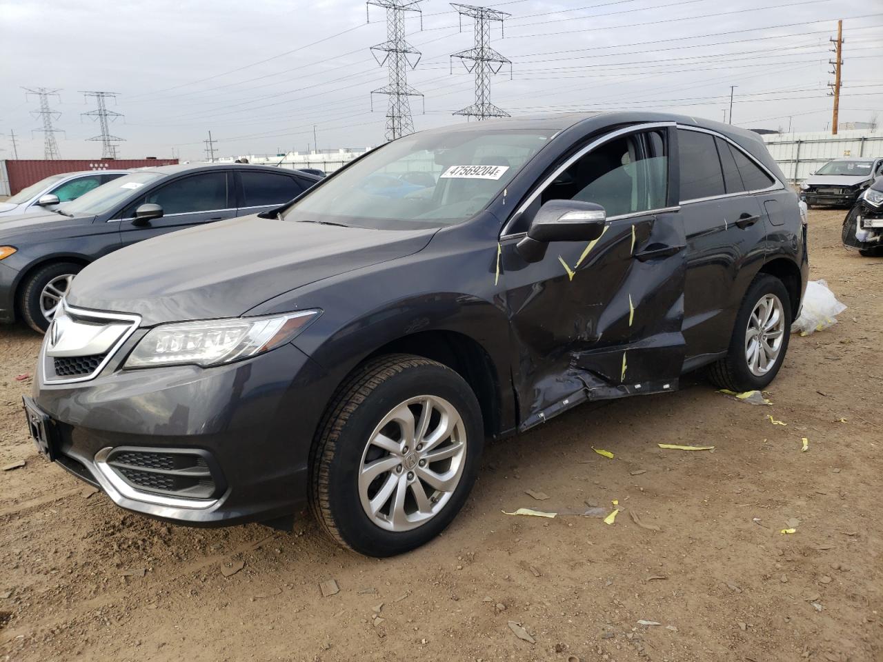 Lot #2564135795 2016 ACURA RDX TECHNO