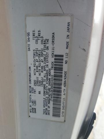 1995 Toyota T100 Xtracab VIN: JT4VD12E3S0010310 Lot: 47611014