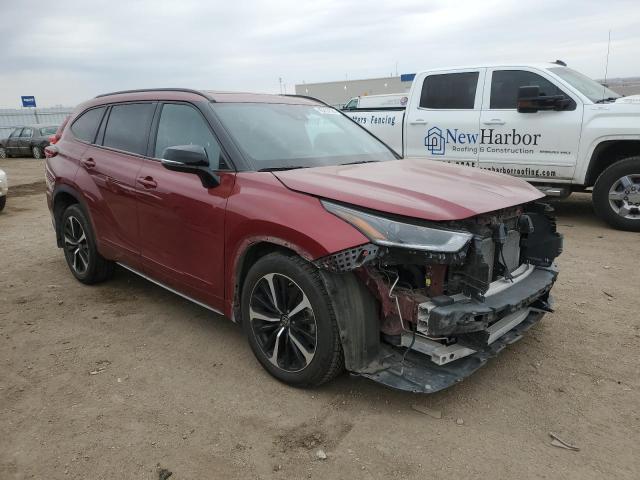 VIN 5TDJZRBH3MS126566 2021 Toyota Highlander, Xse no.4