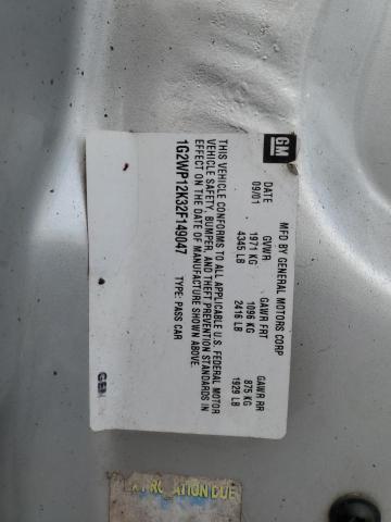 1G2WP12K32F149047 2002 Pontiac Grand Prix Gt