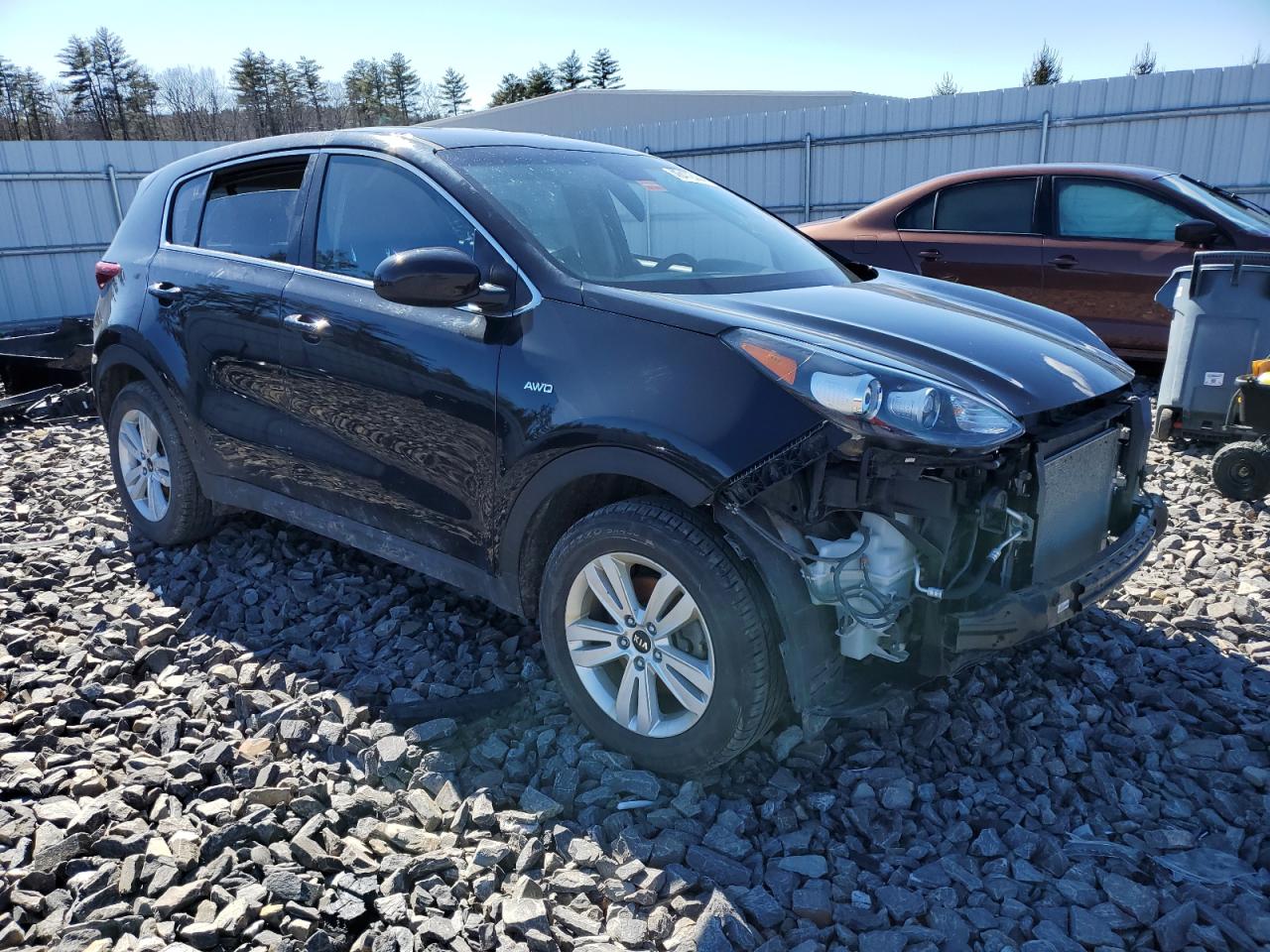 2018 Kia Sportage Lx vin: KNDPMCAC1J7486985