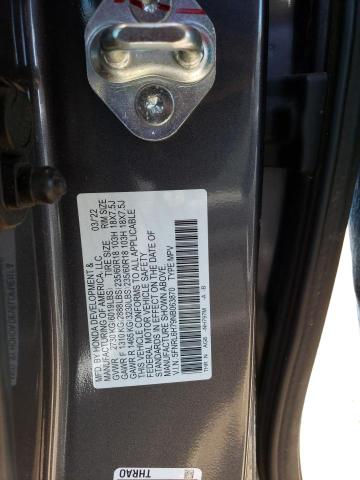 2022 Honda Odyssey Exl VIN: 5FNRL6H79NB063870 Lot: 47227934