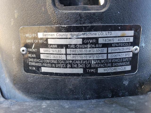 2022 VESPA MOPED LL0TCKPF6NYS01264