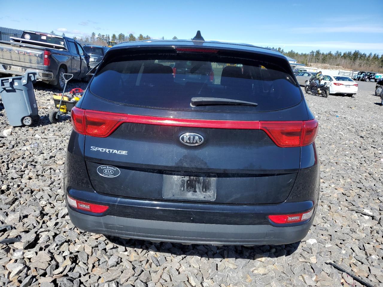 2018 Kia Sportage Lx vin: KNDPMCAC1J7486985