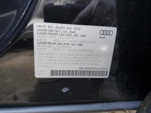 VIN WA1DGAFP9DA029286 2013 Audi Q5, Premium Plus no.13