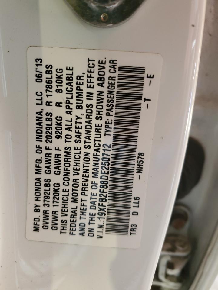 19XFB2F88DE250712 2013 Honda Civic Ex