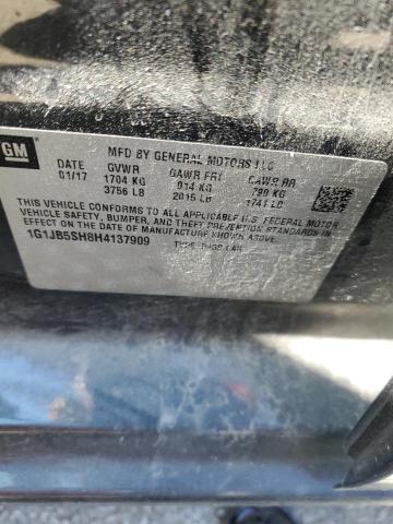 2017 CHEVROLET SONIC LS - 1G1JB5SH8H4137909