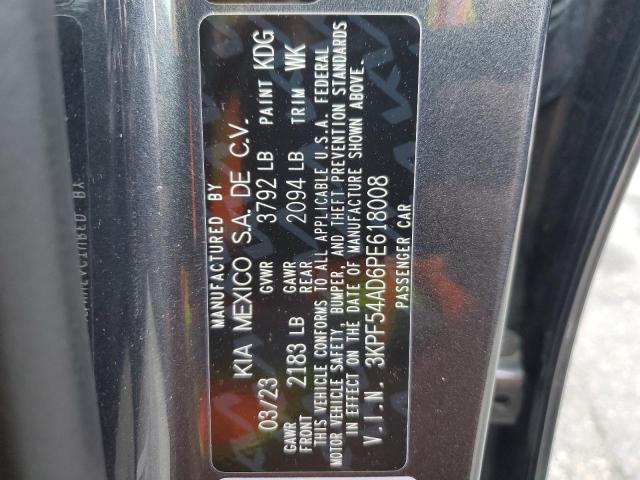 2023 Kia Forte Gt Line VIN: 3KPF54AD6PE618008 Lot: 47292544