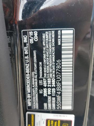 2015 MERCEDES-BENZ C200 - 55SWF4JB8FU077806