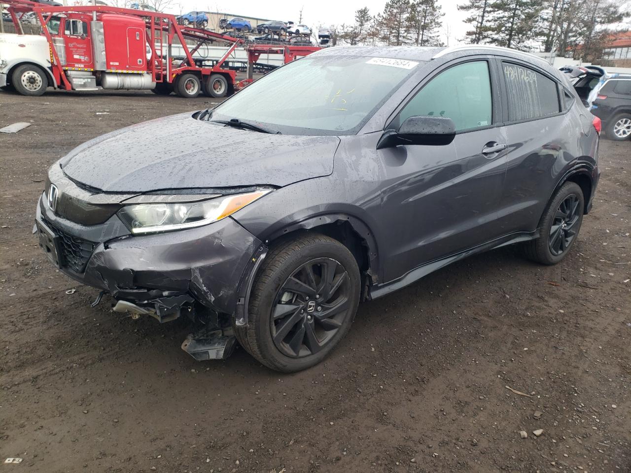 Lot #2906563343 2022 HONDA HR-V SPORT