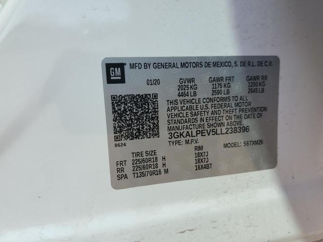 2020 GMC Terrain Slt VIN: 3GKALPEV5LL238396 Lot: 48511164