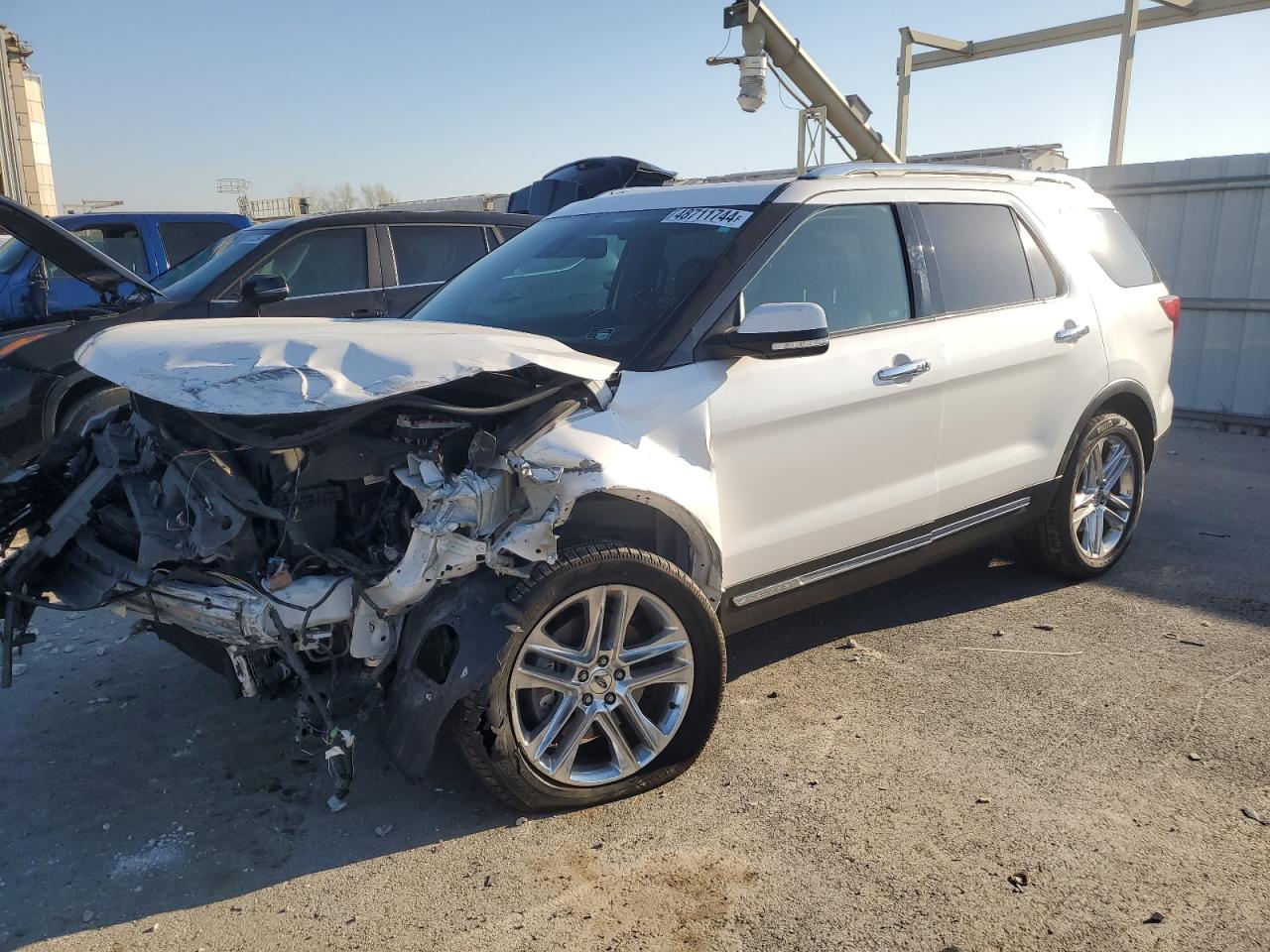 1FM5K8F8XHGC54504 2017 Ford Explorer Limited