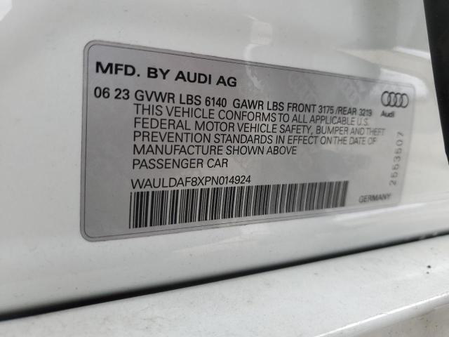 2023 AUDI A8 L WAULDAF8XPN014924