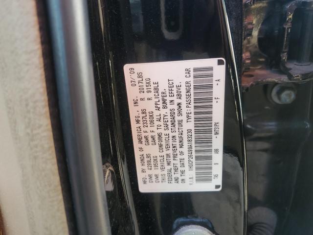 2009 Honda Accord Lxp VIN: 1HGCP26499A183230 Lot: 48316964