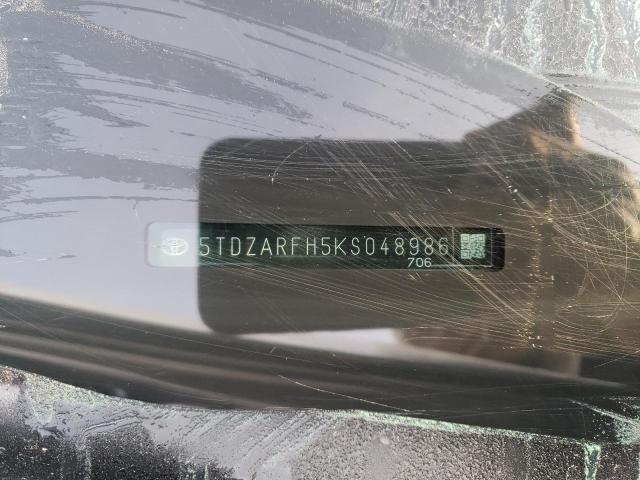 2019 TOYOTA HIGHLANDER - 5TDZARFH5KS048986