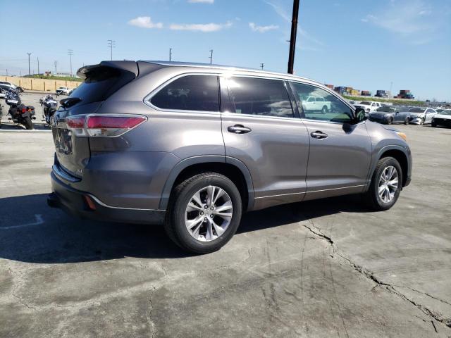 VIN 5TDKKRFH6FS050587 2015 Toyota Highlander, Xle no.3