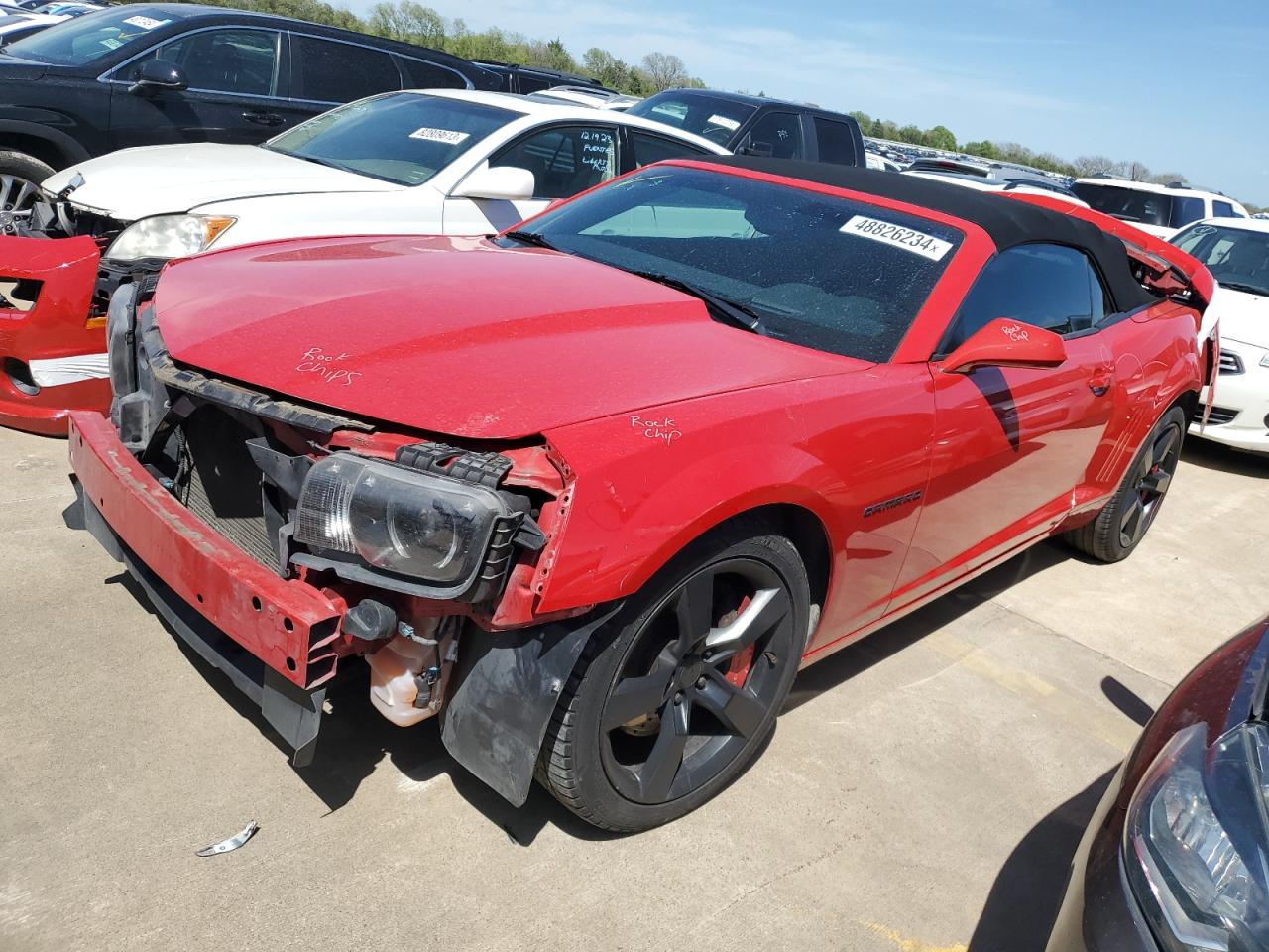 2G1FK3DJ2B9213476 2011 Chevrolet Camaro 2Ss