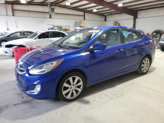 Lot #2428132104 2012 HYUNDAI ACCENT GLS salvage car