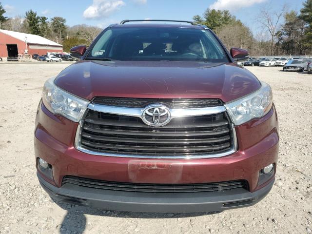 VIN 5TDJKRFH6FS206221 2015 Toyota Highlander, Xle no.5