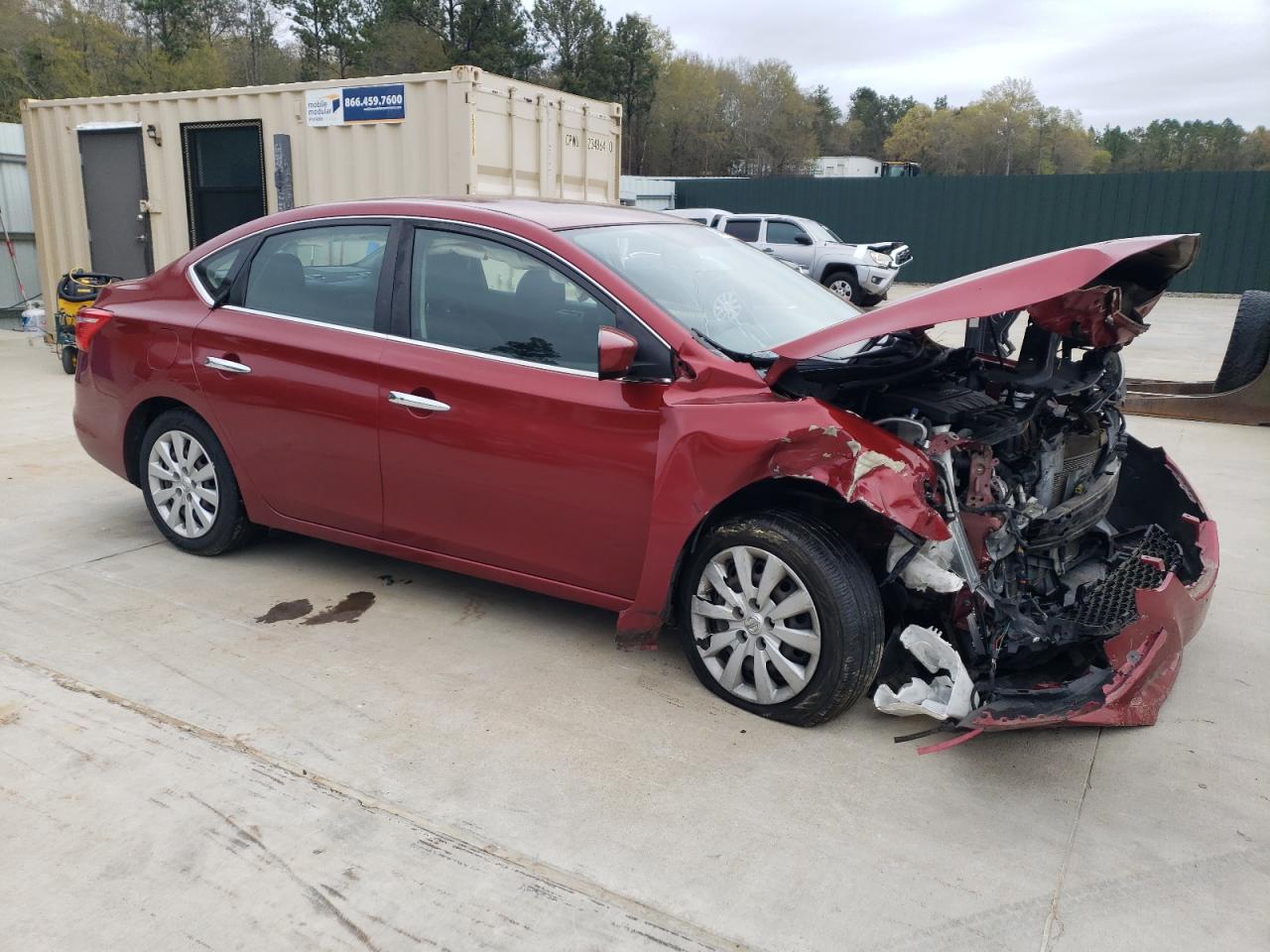 3N1AB7AP0GL665256 2016 Nissan Sentra S