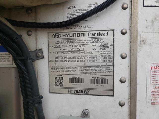 2018 HYUNDAI REEFER - 3H3V482C1JT508050