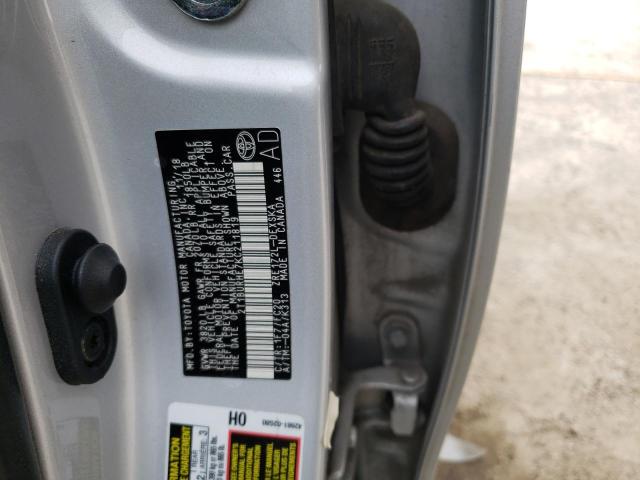 2019 TOYOTA COROLLA L - 2T1BURHE7KC211819