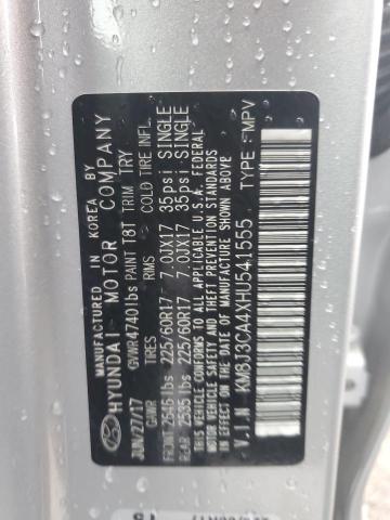 2017 HYUNDAI TUCSON LIM - KM8J3CA4XHU541555