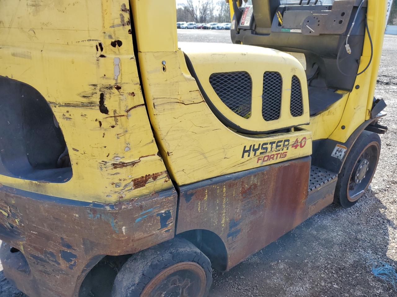 Lot #3242791987 2011 HYST FORKLIFT