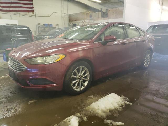 Lot #2487262746 2017 FORD FUSION SE salvage car