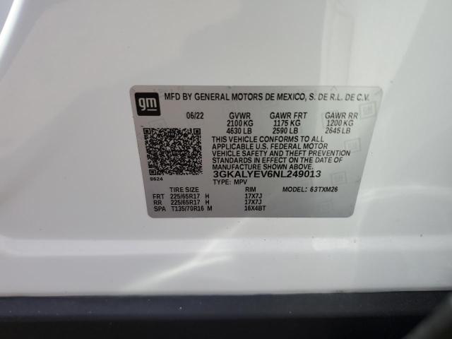 2022 GMC TERRAIN AT 3GKALYEV6NL249013