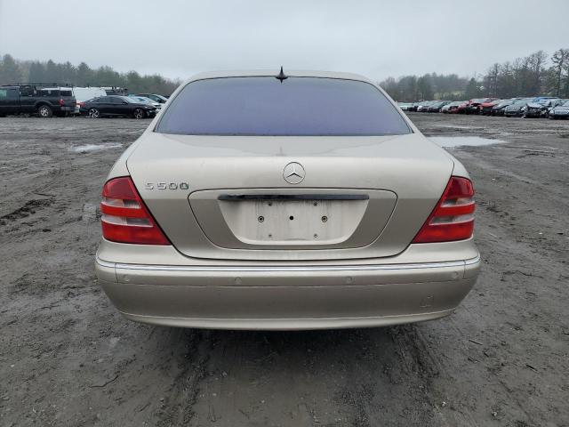 2002 Mercedes-Benz S 500 VIN: WDBNG75J32A286188 Lot: 45456474