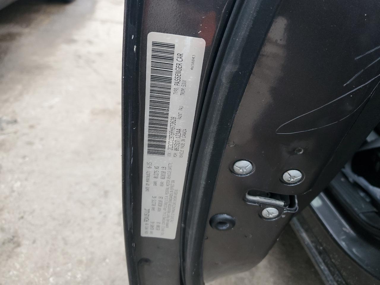 2C3CDZBT6FH873628 2015 Dodge Challenger Sxt Plus