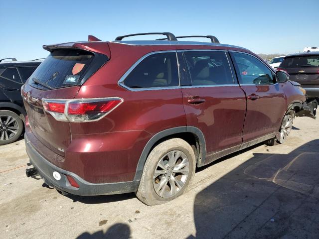 VIN 5TDKKRFH1FS082699 2015 Toyota Highlander, Xle no.3