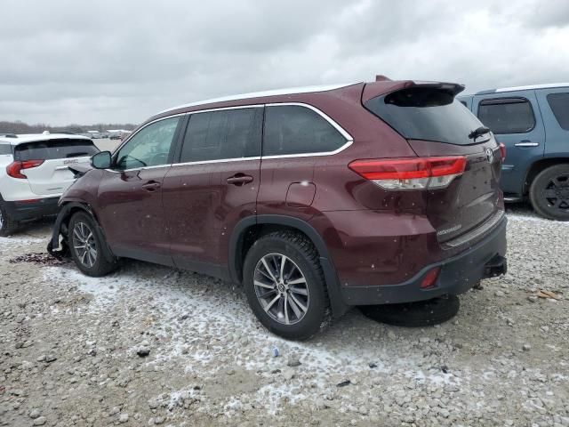 2019 TOYOTA HIGHLANDER - 5TDJZRFH5KS738520
