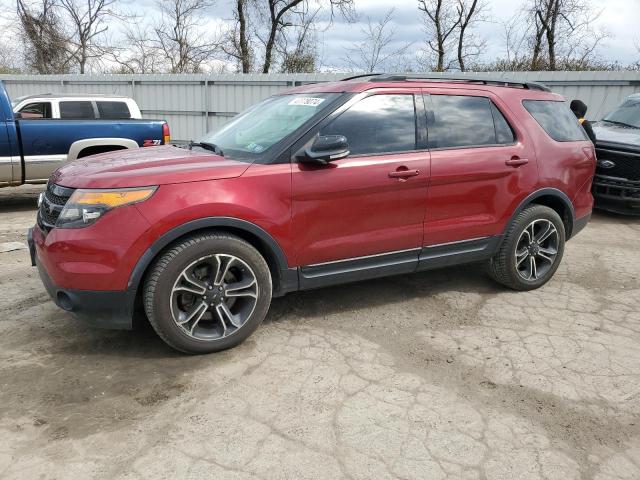 Lot #2510326970 2015 FORD EXPLORER S salvage car