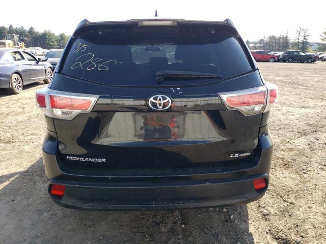 VIN 5TDBKRFHXES025478 2014 Toyota Highlander, LE no.6