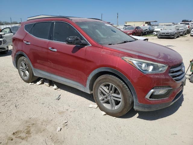  HYUNDAI SANTA FE 2017 Червоний