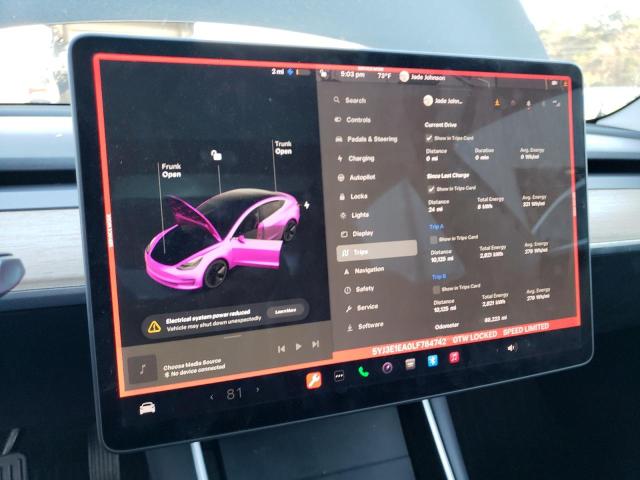 5YJ3E1EA0LF784742 Tesla Model 3  9